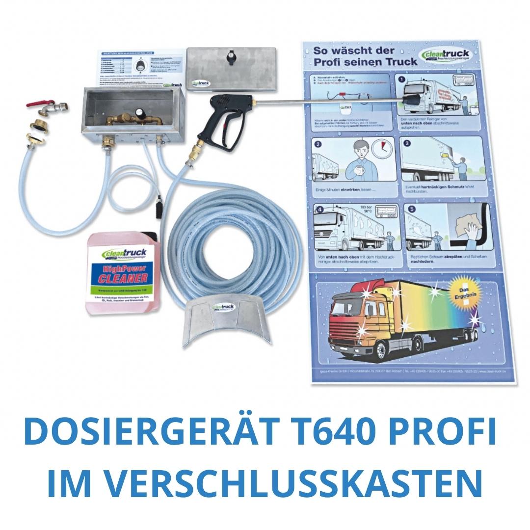 Dosiergerät T640 Profi mit Verschlusskasten