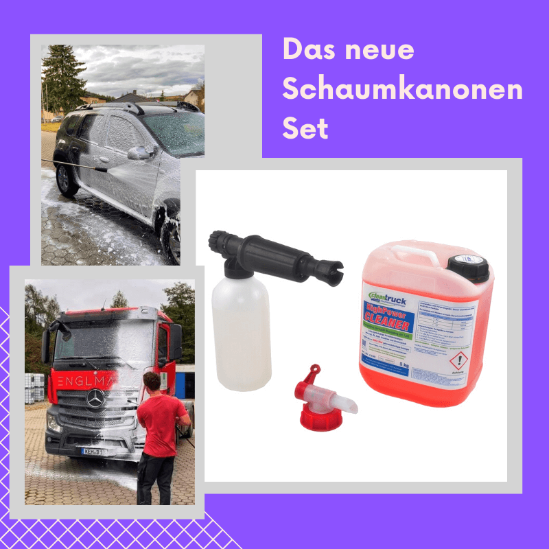Starter Set Schaumkanone M22 + 5 kg